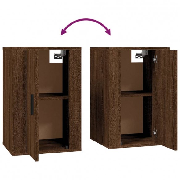 Ensemble de meubles TV 3 pcs Chêne marron Bois d'ingénierie