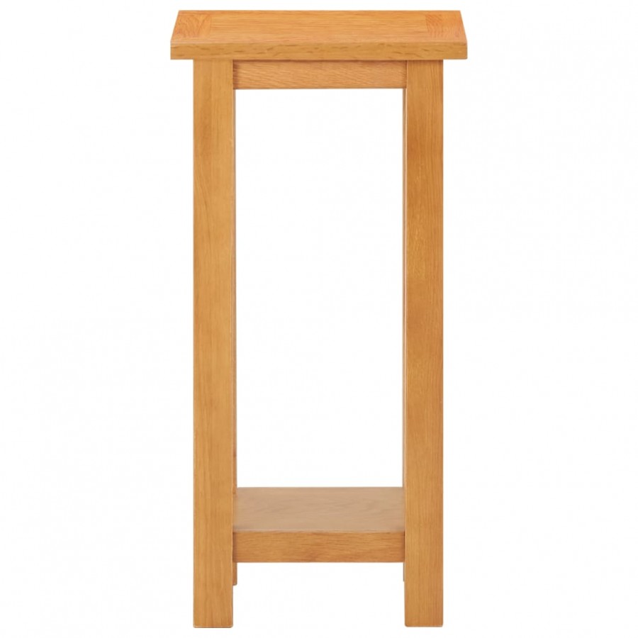 Table d'appoint 27x24x55 cm Bois de chêne massif