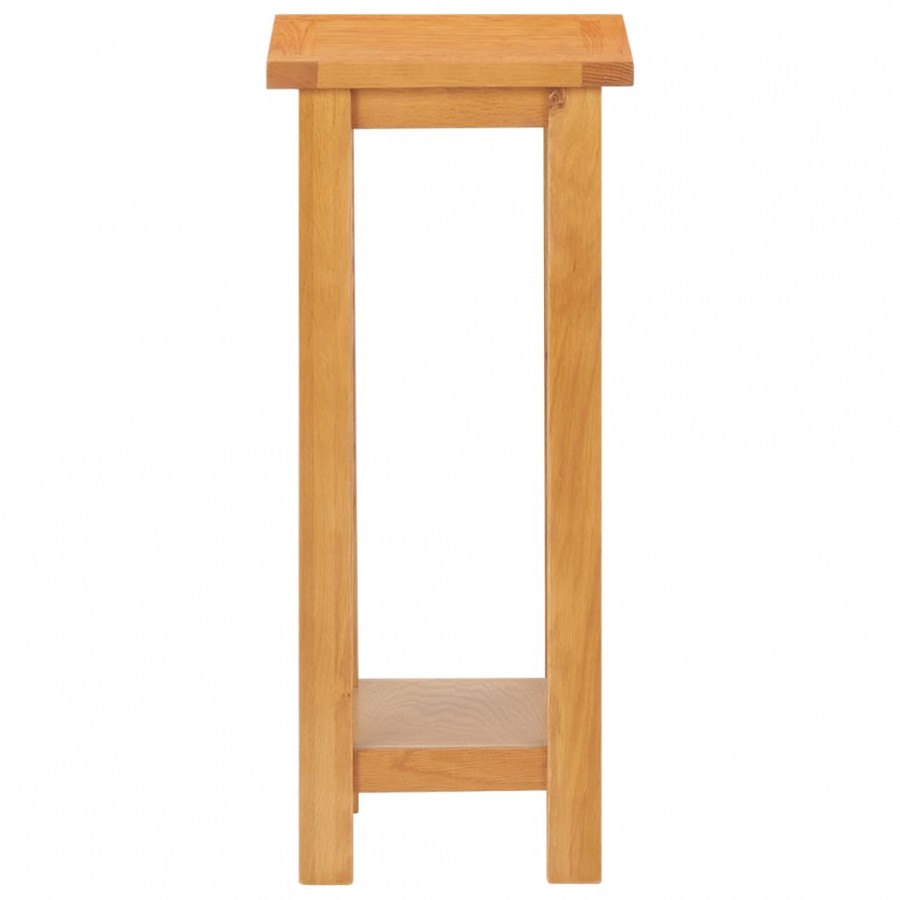Table d'appoint 27x24x55 cm Bois de chêne massif