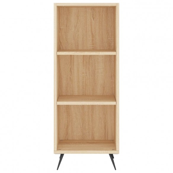 Buffet haut Chêne sonoma 34,5x32,5x180 cm Bois d'ingénierie