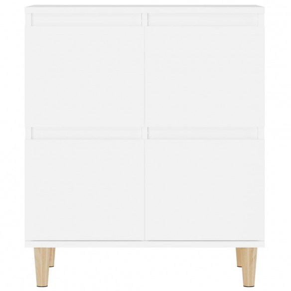 Buffets 3 pcs blanc 60x35x70 cm bois d'ingénierie