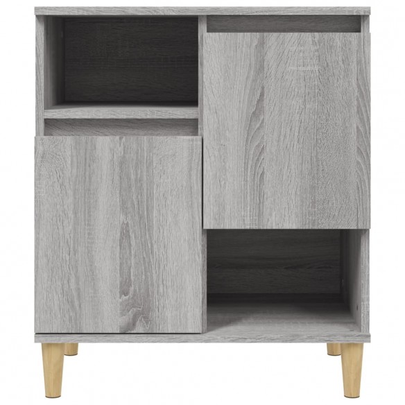 Buffets 2 pcs sonoma gris 60x35x70 cm bois d'ingénierie