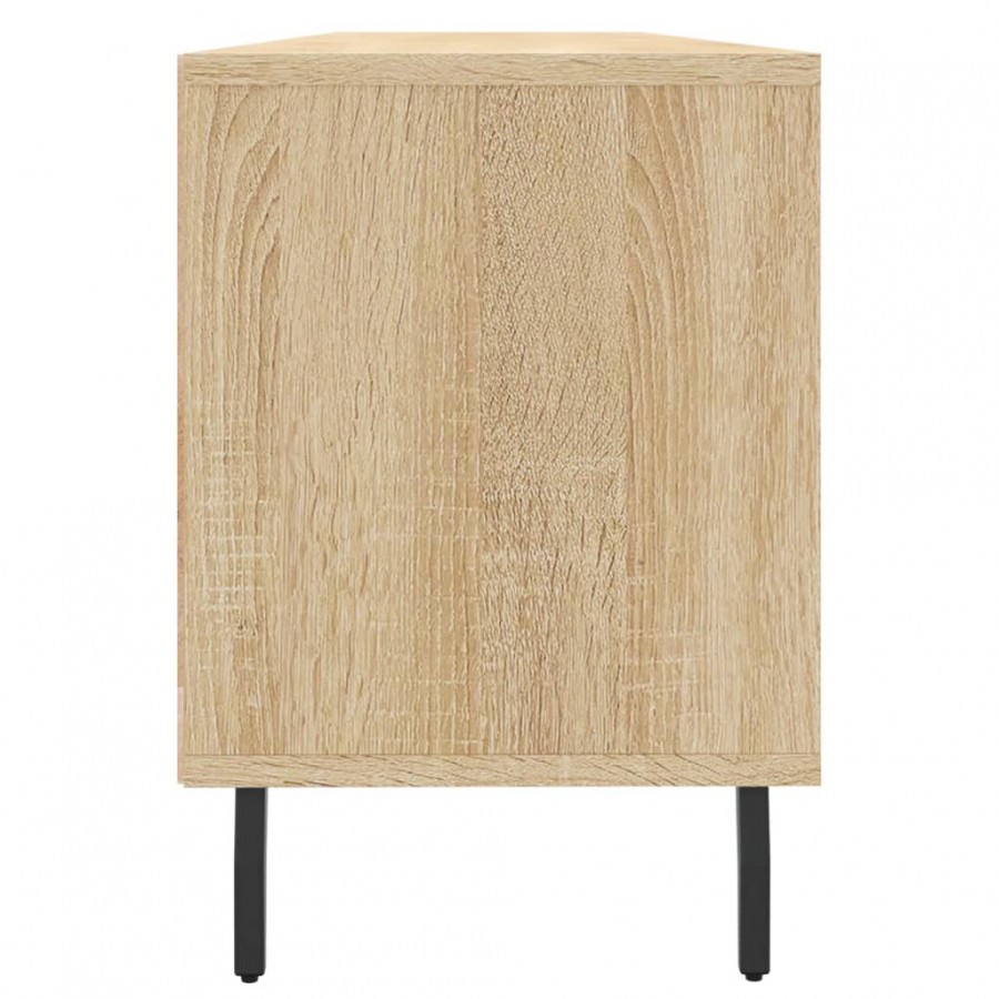 Meuble TV chêne sonoma 150x30x44,5 cm bois d'ingénierie Meuble TV chêne sonoma 150x30x44,5 cm bois d'ingénierie