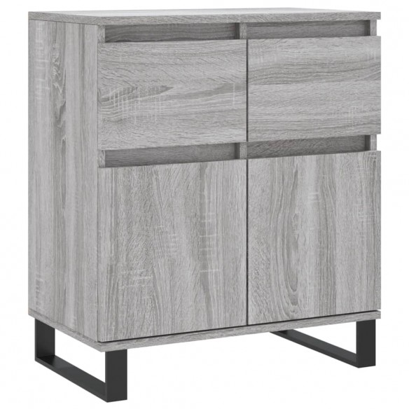 Buffet Sonoma gris 60x35x70 cm Bois d'ingénierie