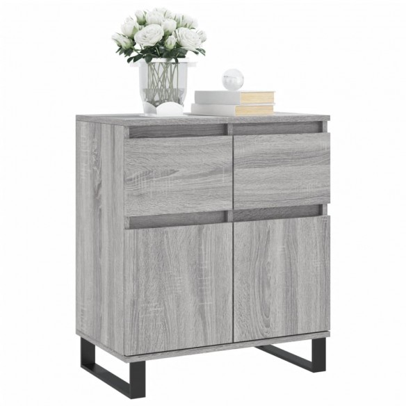 Buffet Sonoma gris 60x35x70 cm Bois d'ingénierie