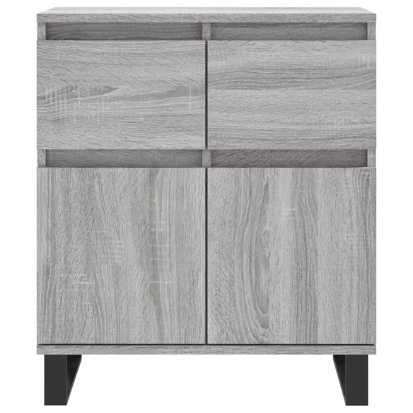 Buffet Sonoma gris 60x35x70 cm Bois d'ingénierie