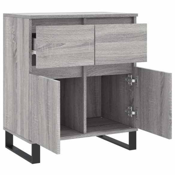 Buffet Sonoma gris 60x35x70 cm Bois d'ingénierie