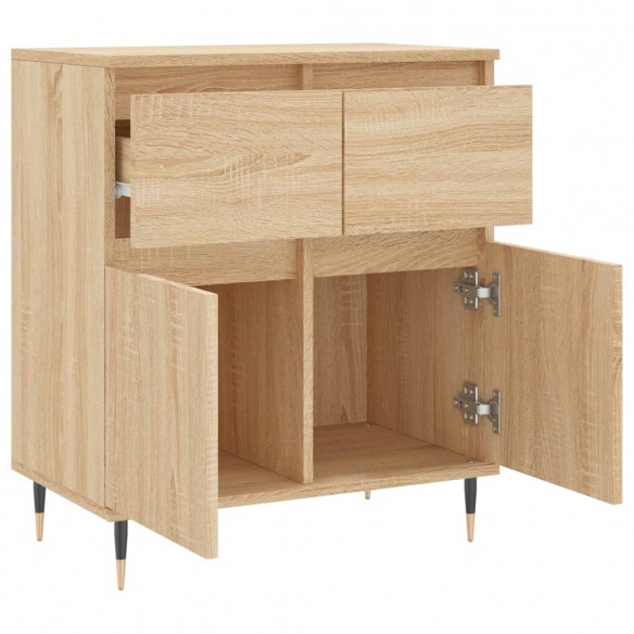 Buffet Chêne sonoma 60x35x70 cm Bois d'ingénierie