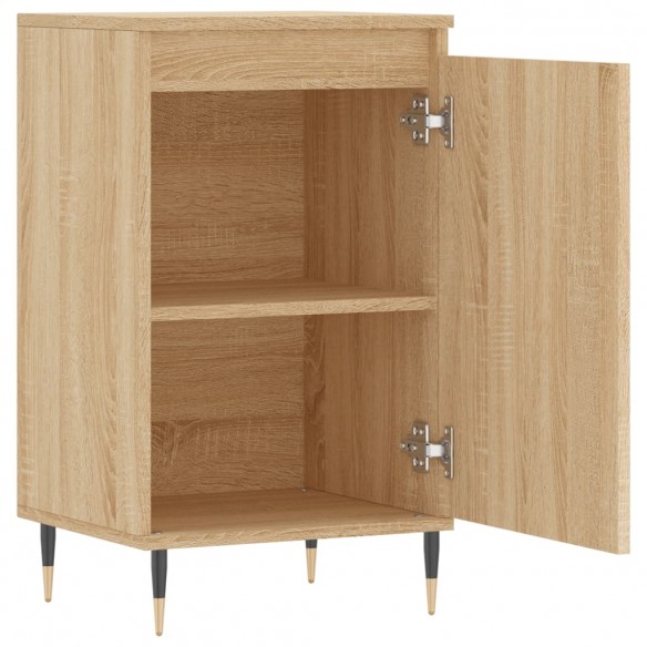 Buffet chêne sonoma 40x35x70 cm bois d'ingénierie