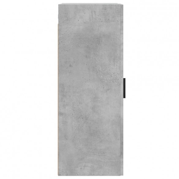 Armoire murale gris béton 34,5x34x90 cm bois d'ingénierie