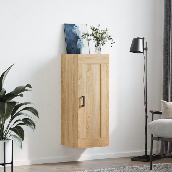 Armoire murale chêne sonoma 34,5x34x90 cm bois d'ingénierie