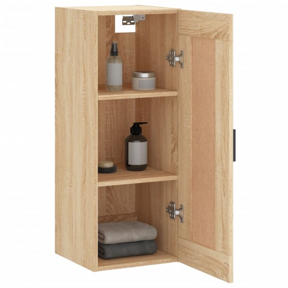 Armoire murale chêne sonoma 34,5x34x90 cm bois d'ingénierie