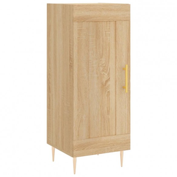 Buffet Chêne sonoma 34,5x34x90 cm Bois d'ingénierie