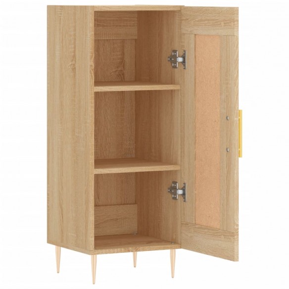 Buffet Chêne sonoma 34,5x34x90 cm Bois d'ingénierie