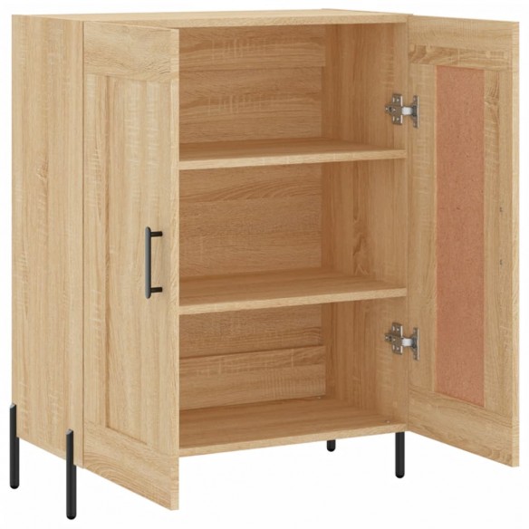 Buffet chêne sonoma 69,5x34x90 cm bois d'ingénierie