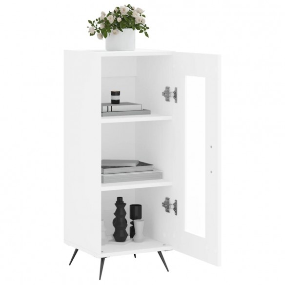 Buffet blanc 34,5x34x90 cm bois d'ingénierie