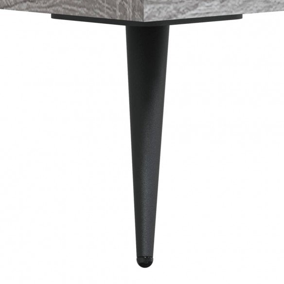 Table de chevet sonoma gris 40x35x47,5 cm bois d’ingénierie