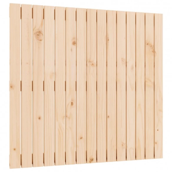 Tête de lit murale 95,5x3x90 cm Bois massif de pin