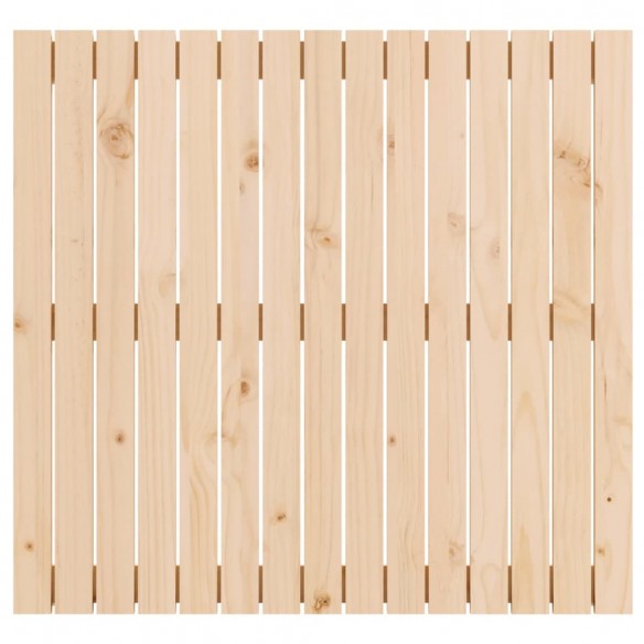 Tête de lit murale 95,5x3x90 cm Bois massif de pin