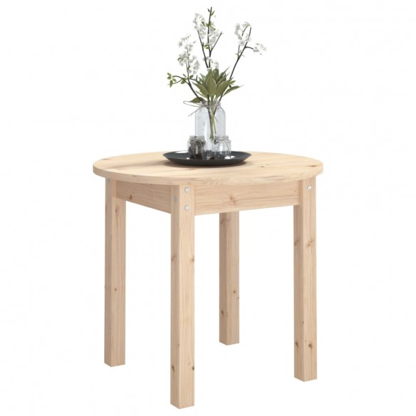 Table basse Ø 45x40 cm Bois massif de pin