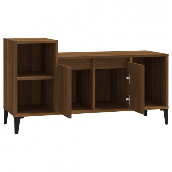 Meuble TV Chêne marron 100x35x55 cm Bois d'ingénierie