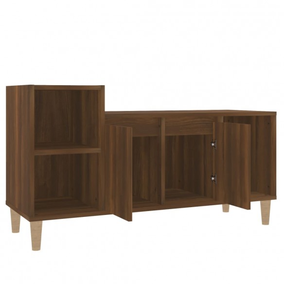 Meuble TV Chêne marron 100x35x55 cm Bois d'ingénierie