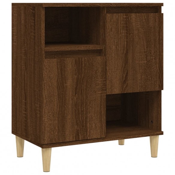 Buffet Chêne marron 60x35x70 cm Bois d'ingénierie