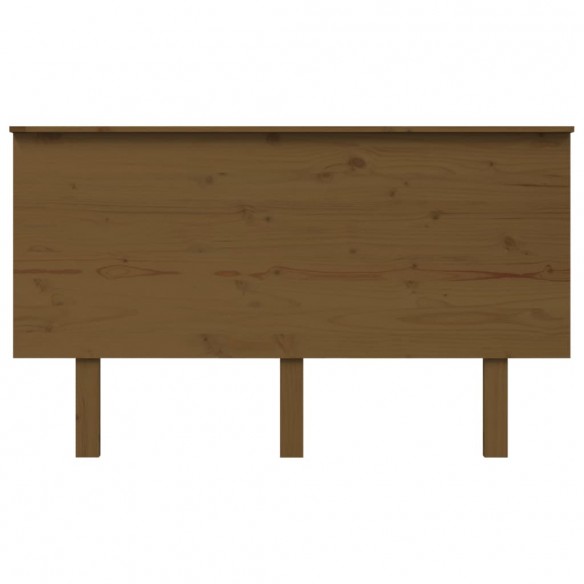 Tête de lit Marron miel 139x6x82,5 cm Bois massif de pin