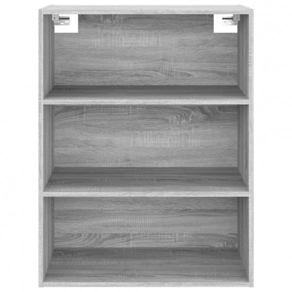 Armoire murale suspendue Sonoma gris 69,5x32,5x90 cm