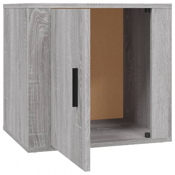 Table de chevet Sonoma gris 50x39x47 cm