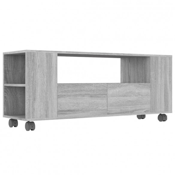 Meuble TV Sonoma gris 120x35x48 cm Bois d'ingénierie