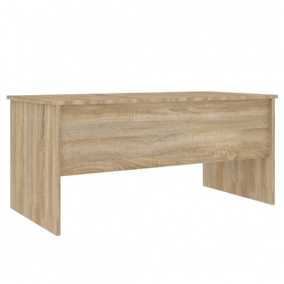 Table basse Chêne sonoma 102x50,5x46,5 cm Bois d'ingénierie
