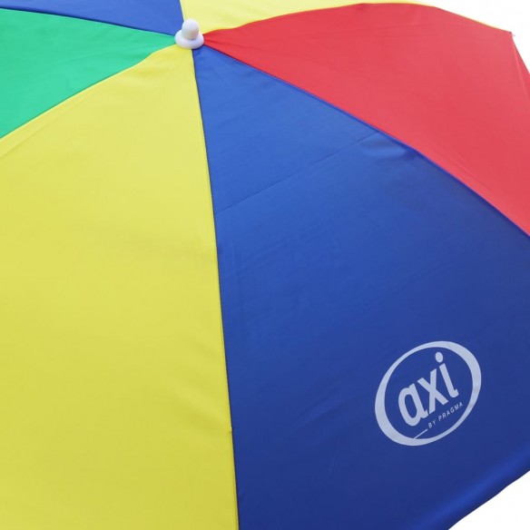 AXI Table de pique-nique pour enfants Nick avec parasol Arc-en-ciel