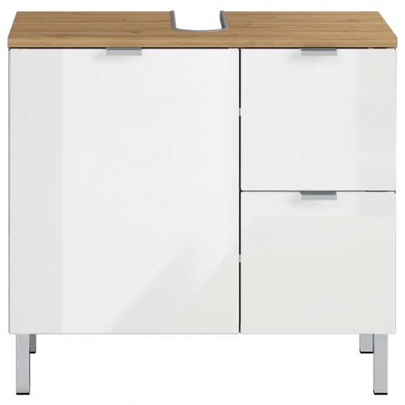 Germania Armoire de plancher sous-lavabo GW-Mauresa 60x34x56 cm Blanc