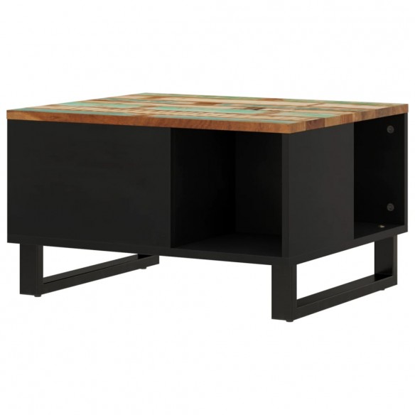 Table basse 60x50x35 cm bois de récupération massif