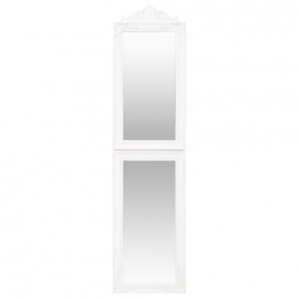 Miroir sur pied Blanc 50x200 cm