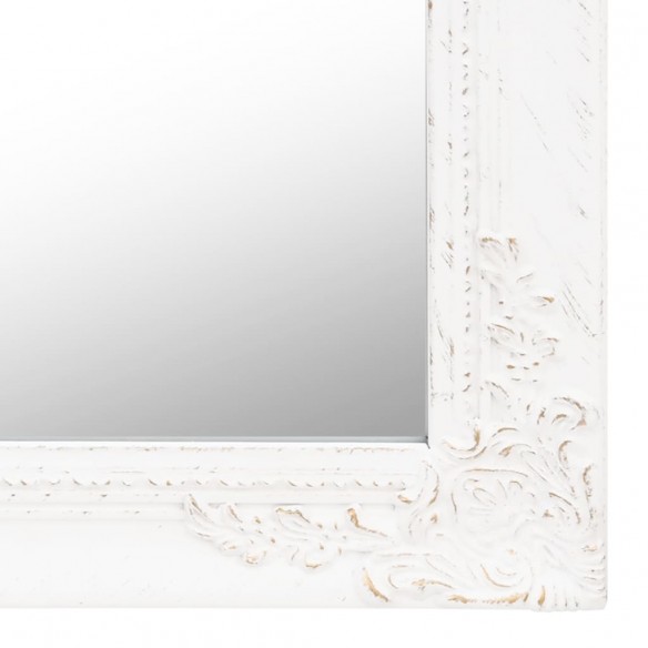 Miroir sur pied Blanc 50x200 cm