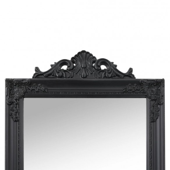 Miroir sur pied Noir 40x160 cm