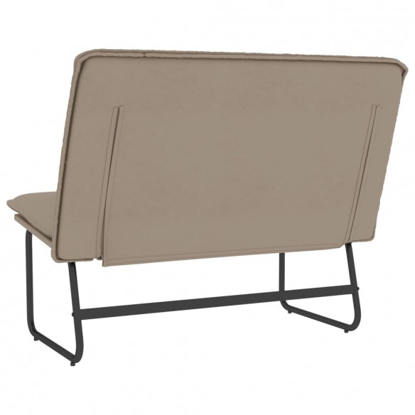 Banc Cappuccino 100x75x76 cm Similicuir