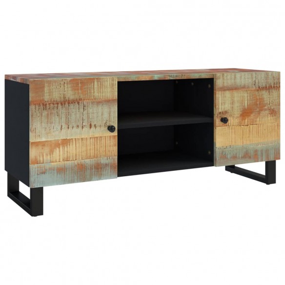 Meuble TV 105x33x46 cm Bois massif de récupération