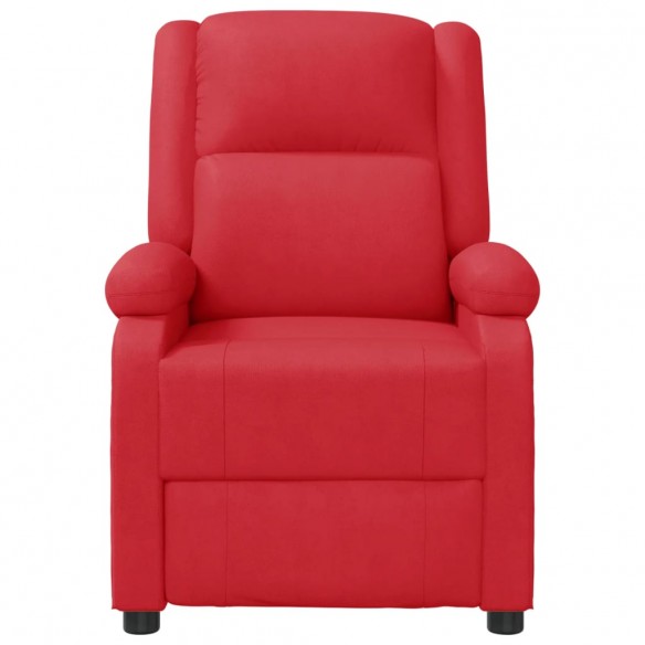 Fauteuil de massage Rouge Similicuir