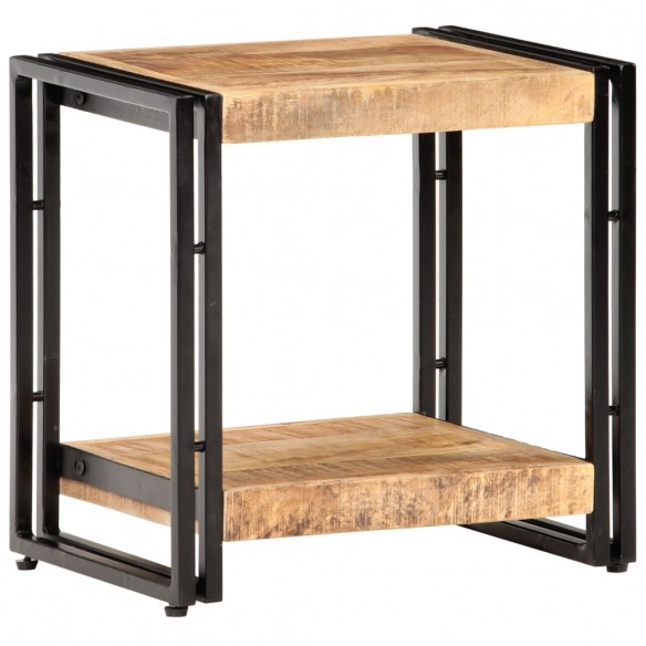 Table d'appoint 40x30x40 cm Bois de manguier brut