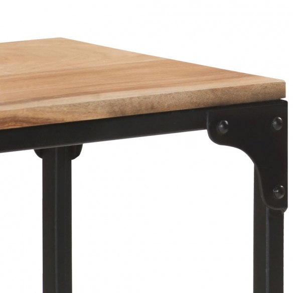 Table console 110x30x75 cm Bois solide d'acacia