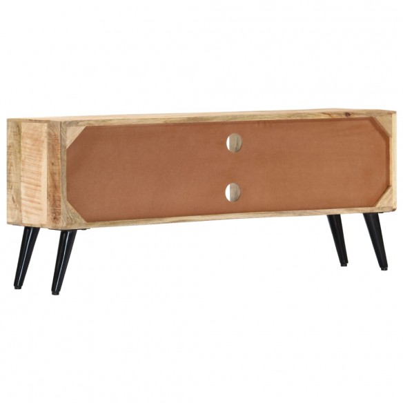 Meuble TV 115 x 30 x 47 cm Bois massif de manguier