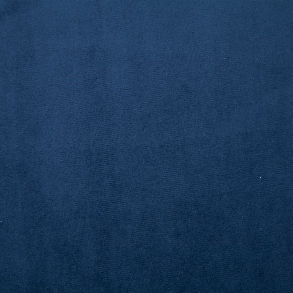 Fauteuil avec pieds en chrome Bleu Velours