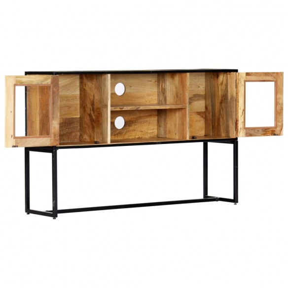 Meuble TV 120 x 30 x 75 cm Bois de récupération massif