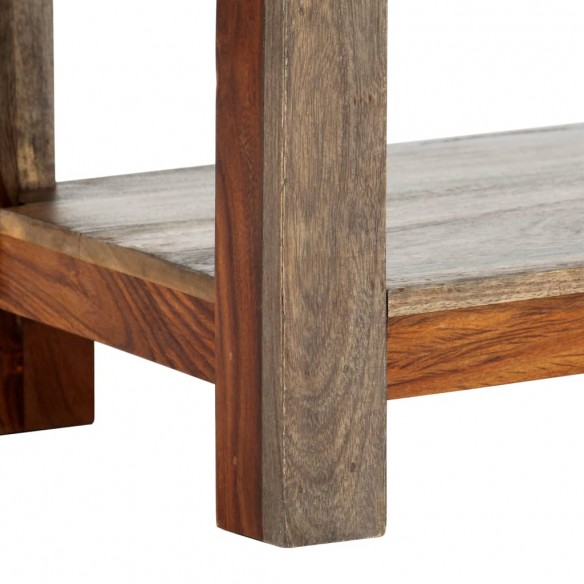 Table console avec 3 tiroirs 120x30x75 cm Bois massif