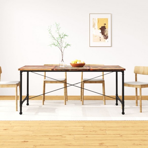 Table de salle à manger Bois de récupération massif 180 cm