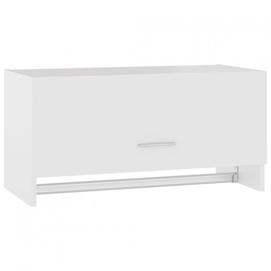 Garde-robe Blanc 70x32,5x35 cm Aggloméré