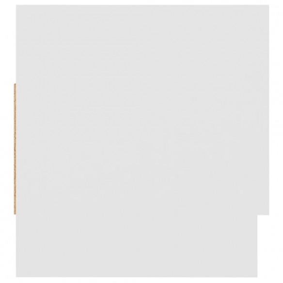 Garde-robe Blanc 70x32,5x35 cm Aggloméré